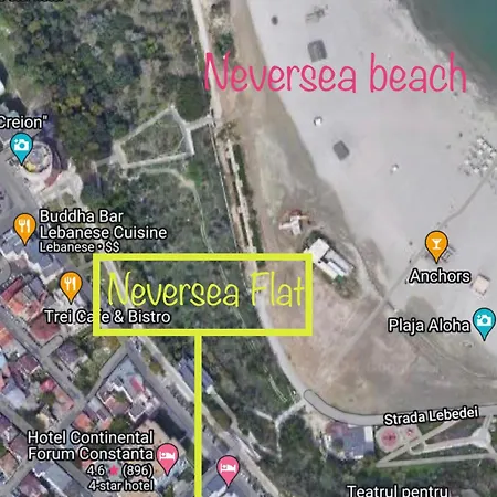 Modern Beach & City Centre Flat شقة *